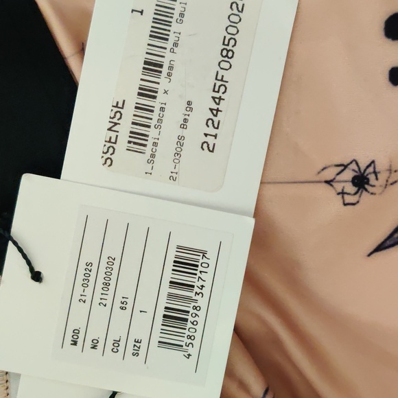 Jean Paul Gaultier x Sacai Dr. Woo Graphic Leggings 1 Small NWT - Picture 4 of 7